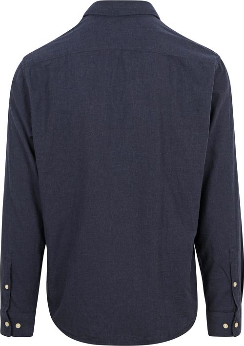 Marc O'Polo Overhemd Twill Donkerblauw Product / Detail