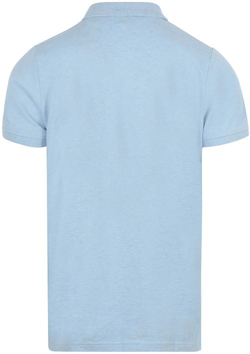 Suitable Mang Poloshirt Lichtblauw Product / Achterkant