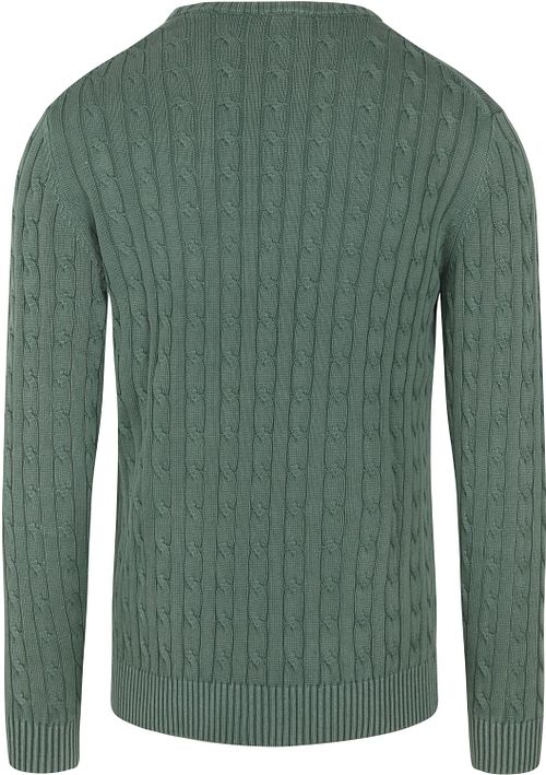 Suitable Prestige Pullover Finn Green Product / Achterkant
