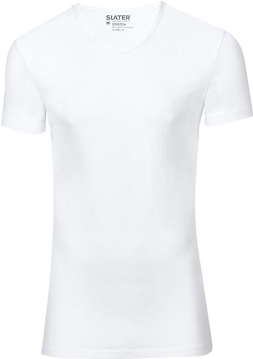 Slater 2-pack Stretch V-neck T-shirt White Product