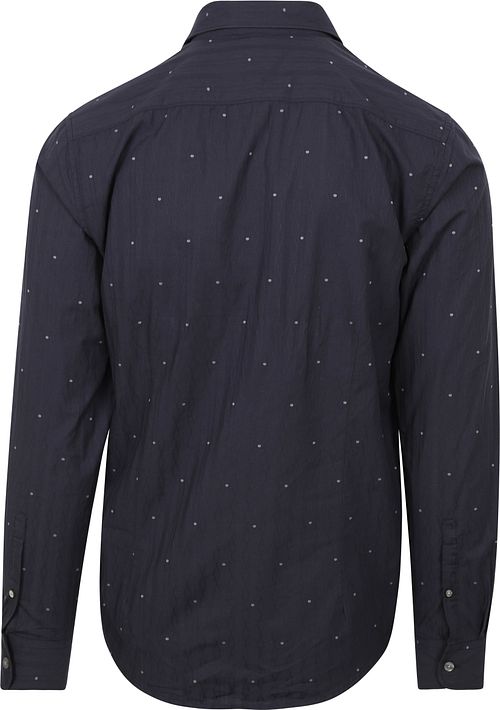 Dstrezzed Shirt Sven Dark Blue Product / Achterkant
