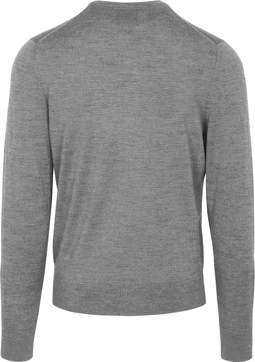 Suitable Merino Pullover Grey Product / Achterkant