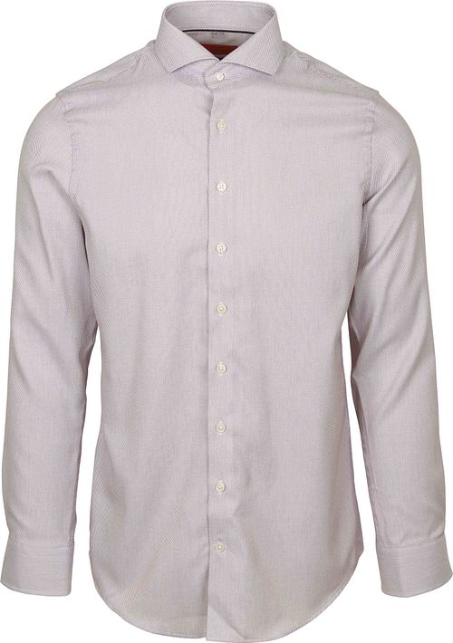 Suitable Chemise Jacquard Luxe Rouge