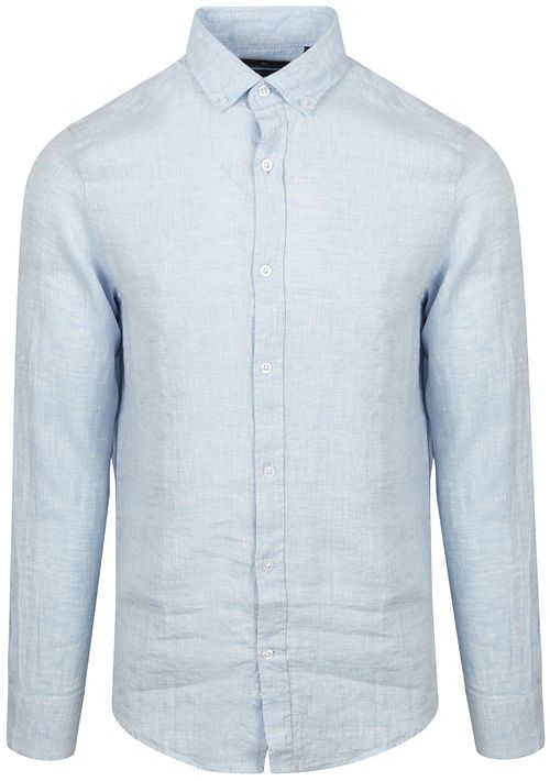 Steppin' Out Hemd Leinen Hellblau Product