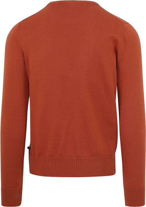 Suitable Respect Oinix Pullover O-Ausschnitt Orange Product / Achterkant