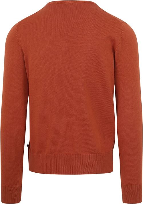 Suitable Respect Oinix Pullover O-Neck Orange Product / Achterkant