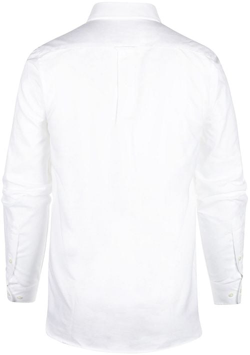Steppin' Out Shirt Oxford White Product / Achterkant