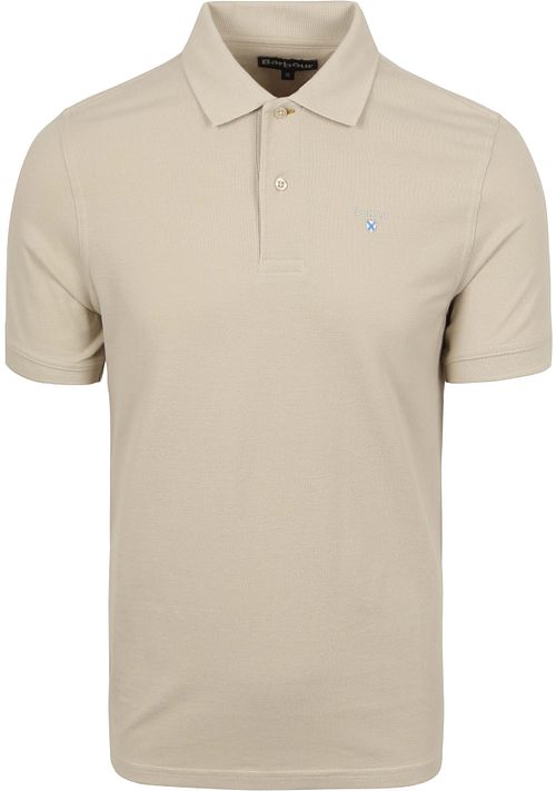 Barbour Pique Polo Beige Product