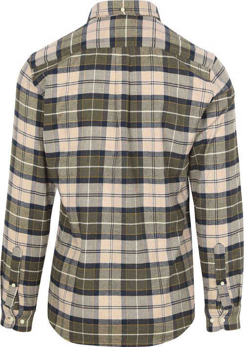 Barbour Kyeloch Shirt Checkered Olive Product / Achterkant