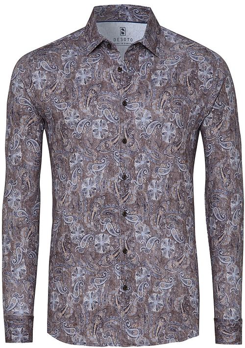 Desoto Shirt Corduroy Optics Brown Product