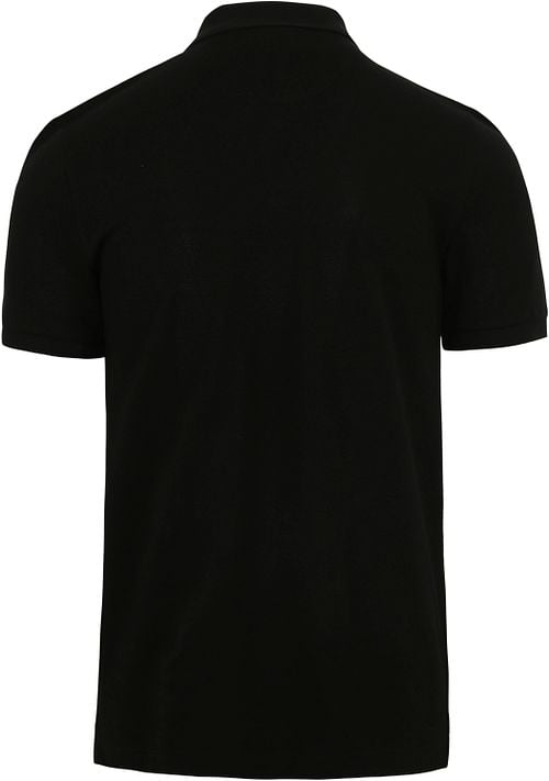 Lacoste Polo Shirt Pique Black Product / Achterkant