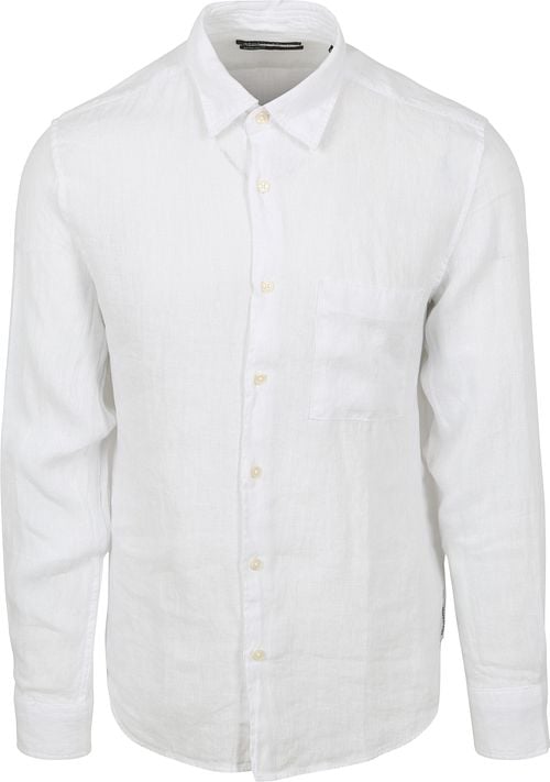 Marc O'Polo Hemd Leinen Weiß Product