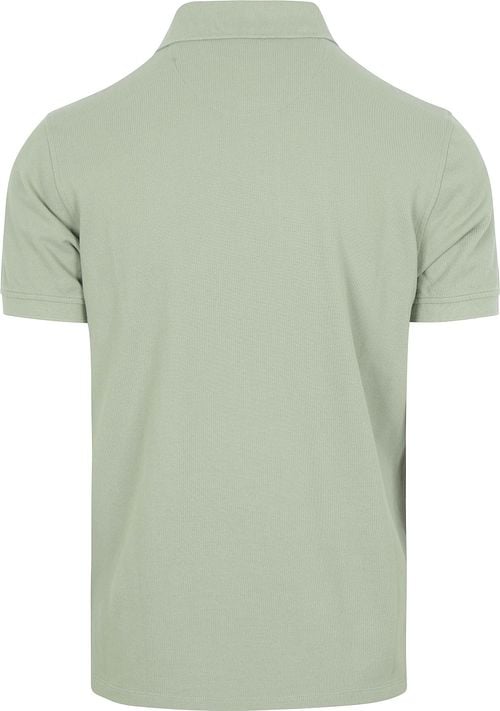 McGregor Piqué Poloshirt Hellgrün Product / Achterkant