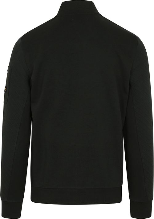 No Excess Cardigan Dark Green Product / Achterkant