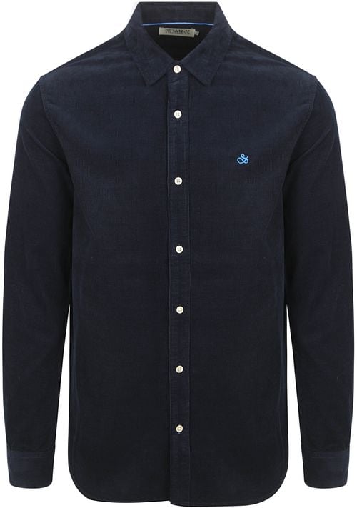 Scotch and Soda Solid Corduroy Shirt Black Product