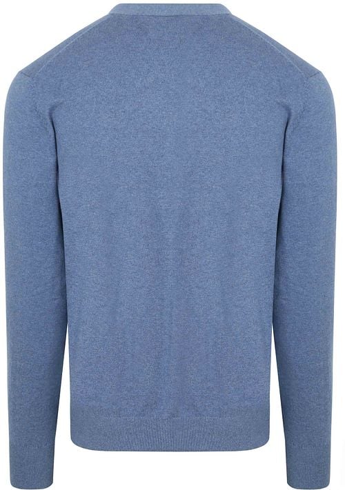 Steppin' Out Cotton Cardigan Cashmere Blue Product / Achterkant