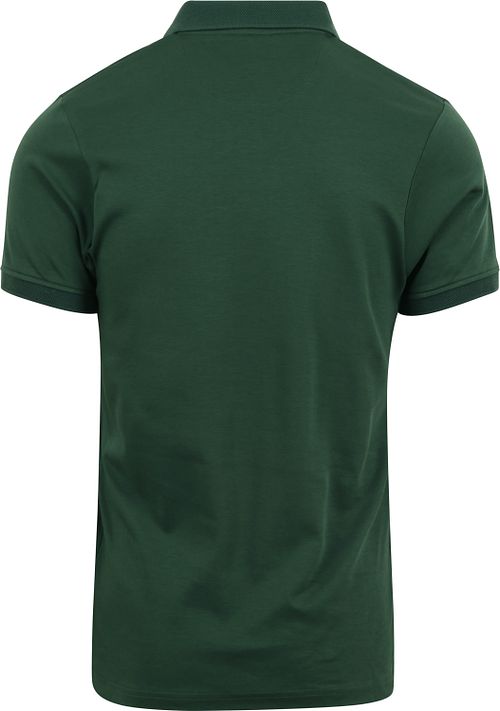 Suitable Liquid Polo Shirt Dark Green Product / Achterkant