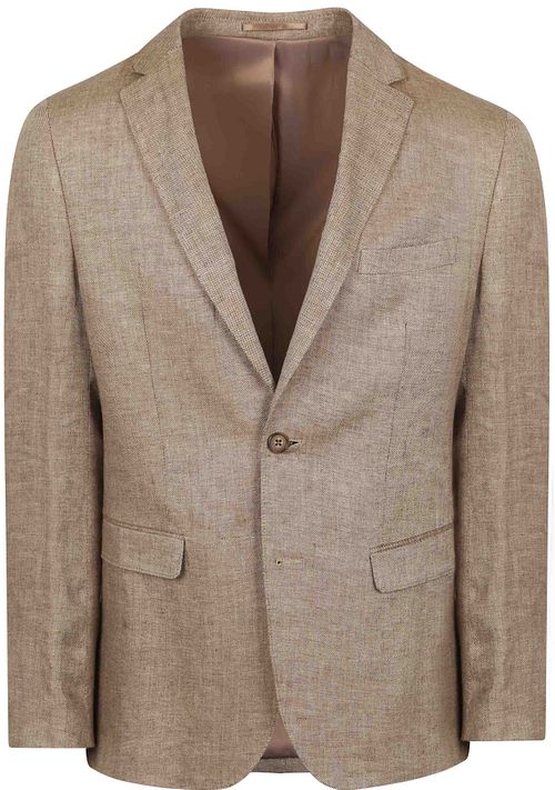 Suitable Veste de Costume De Lin Panama Beige Product