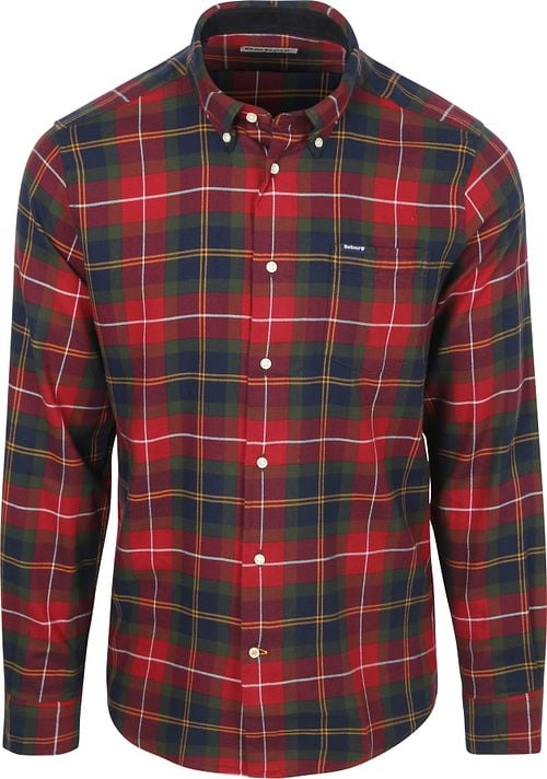 Barbour Fortrose Shirt Tartan Red Product