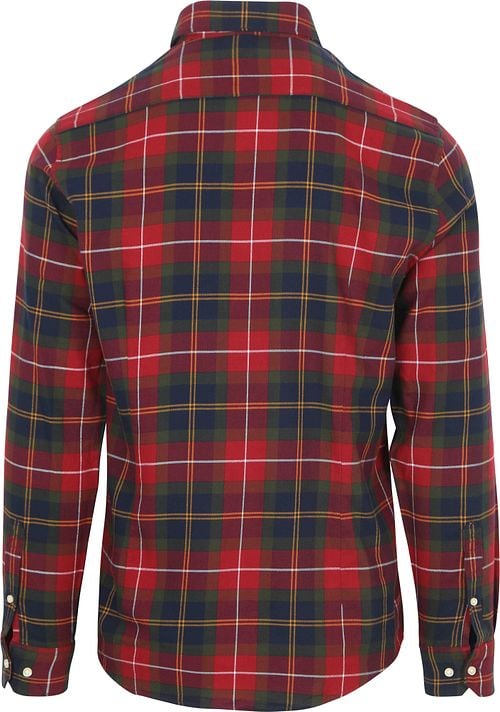 Barbour Fortrose Shirt Tartan Red Product / Achterkant