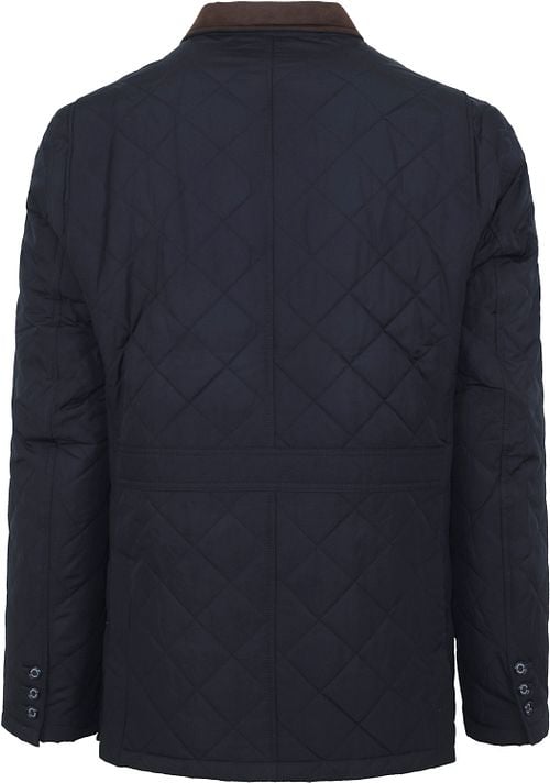 Barbour Steppjacke Quilted Lutz Navy Product / Achterkant