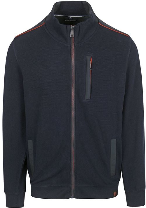 Casa Moda Pullover Zip Navy Product