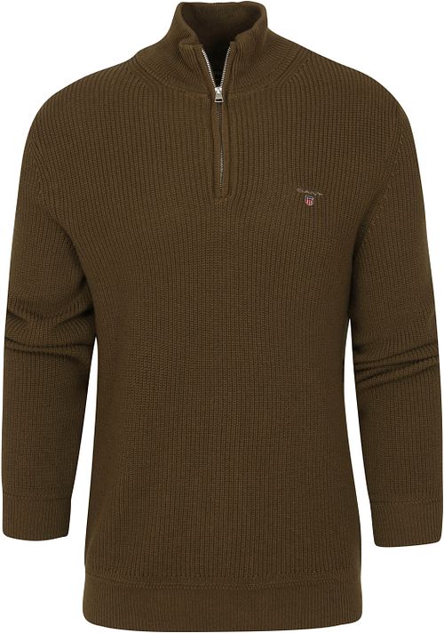 Gant Halfzip Wolle Dunkelgrün Product
