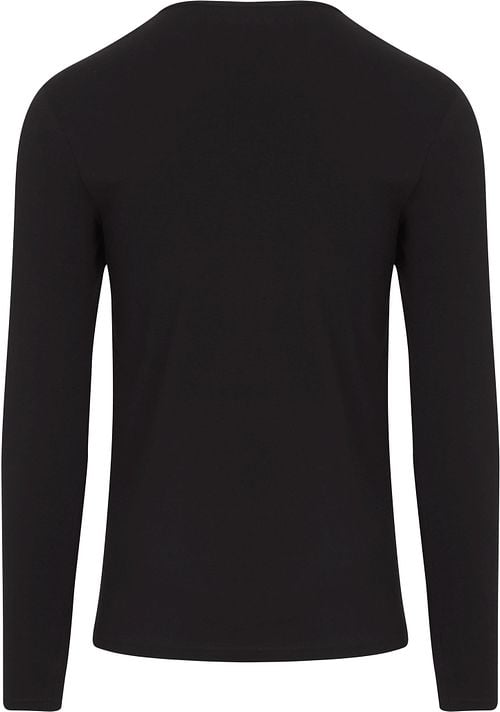 Garage Basic Longsleeve T-Shirt Stretch Black Product / Achterkant