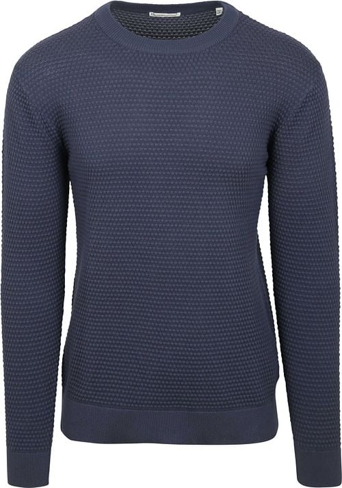 Knowledge Pullover Bubble Knit Indigo Product