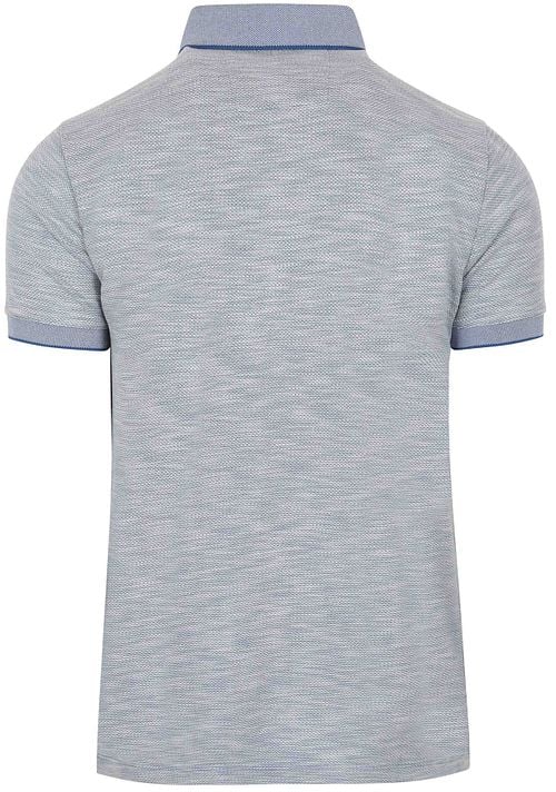 NZA Polo Corbin Blau Product / Achterkant