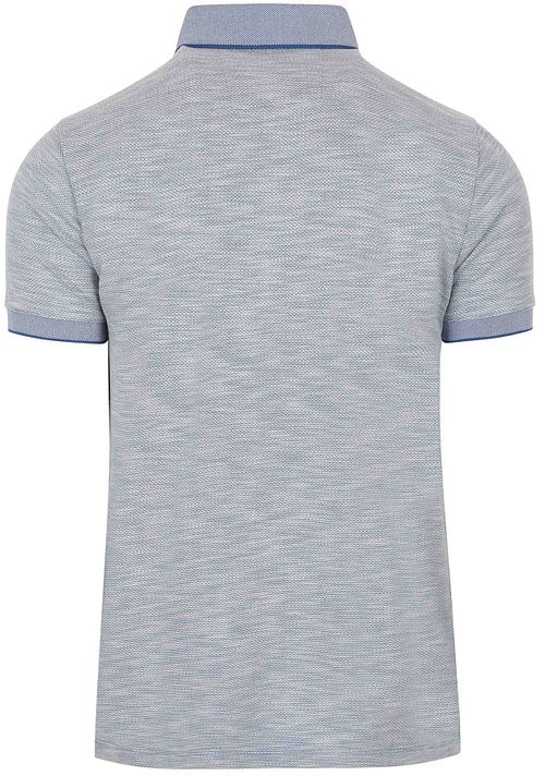NZA Polo Corbin Bleu Product / Achterkant