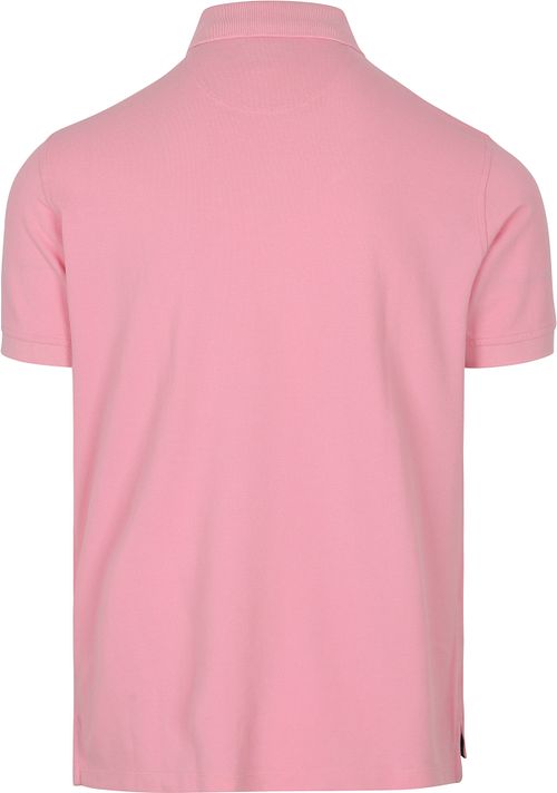 Steppin' Out Polo Piqué Classic Rosa Product / Achterkant