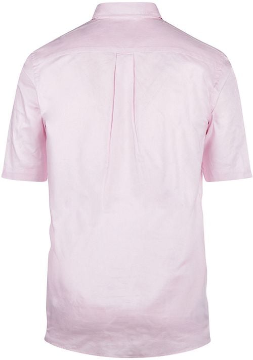 Steppin' Out Regular Fit Short-Sleeve Shirt in Light Pink Product / Achterkant