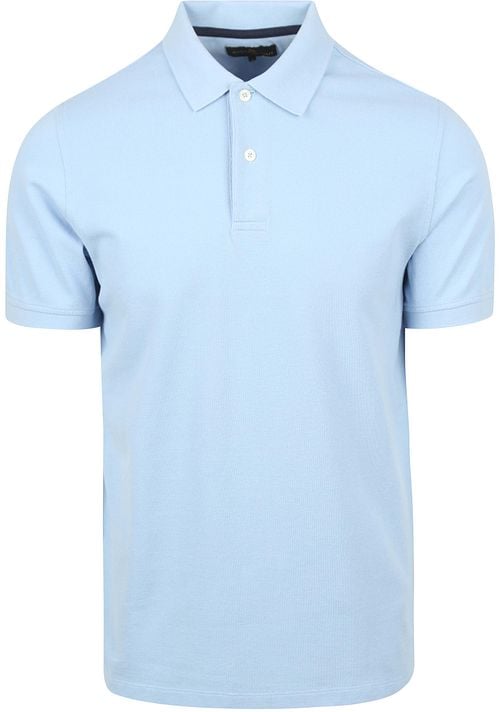 Steppin' Out Polo Shirt Piqué Classic Light Blue Product