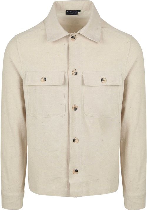 Suitable Drop Loop Overshirt Sand Product