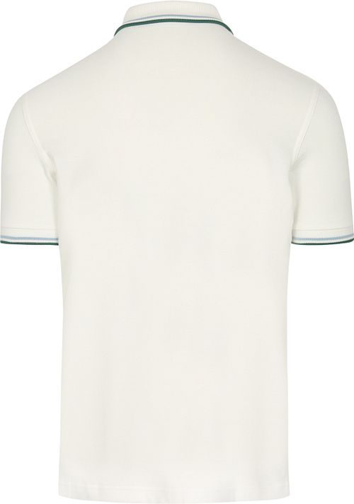 Fred Perry Polo Twin Tipped M3600 White Z52 Product / Achterkant