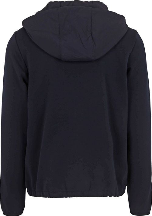 Tommy Hilfiger Vest Structuur Navy Product / Achterkant