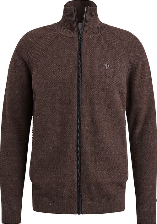 Cast Iron Knitted Cardigan Brown Product
