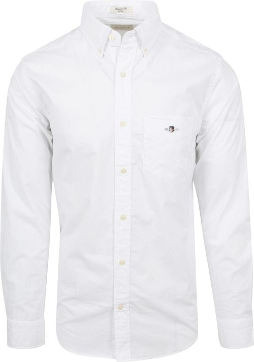 Gant Casual Hemd Poplin Weiß Product
