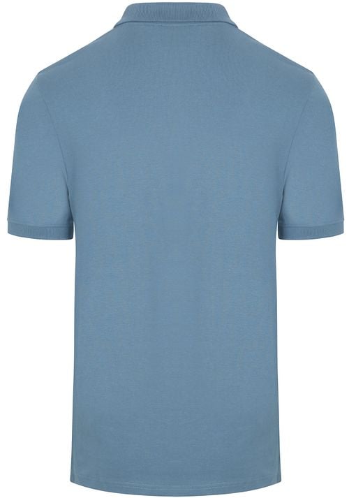 Lyle and Scott Polo Shirt Ocean Sky Product / Achterkant