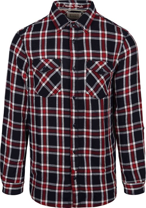 Scotch and Soda Shirt Checks Navy Product