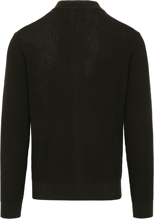 Suitable Cardigan Wim Dark Green Product / Achterkant