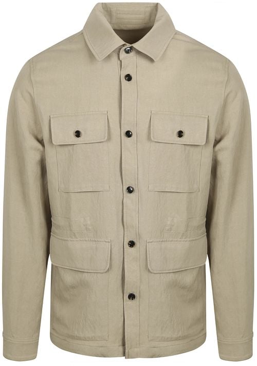 Suitable Overshirt Tencel Greige Product