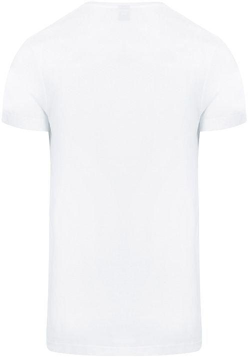 Suitable Vibambo T-Shirt V-Neck White 6-Pack Product / Achterkant