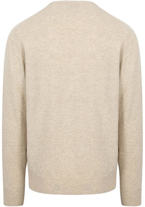 William Lockie Pull Laine Linen Beige Product / Achterkant