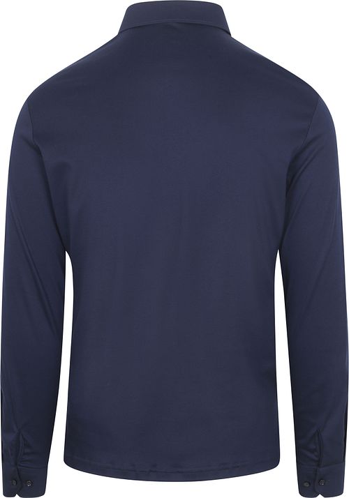 Desoto Longsleeve Poloshirt Essential Navy