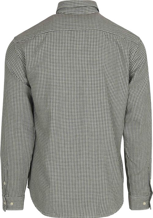 Marc O'Polo Hemd Kariert Grau Product / Achterkant