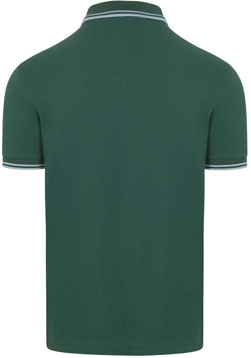 Fred Perry Polo Twin Tipped M3600 Groen Z59 Product / Achterkant