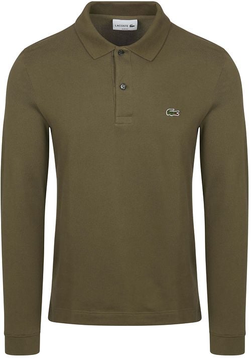 Lacoste Longsleeve Polo Shirt Olive Green Product
