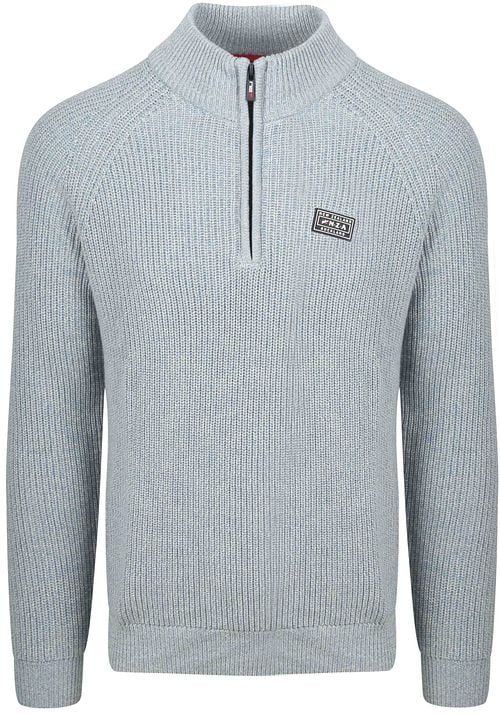NZA Half Zip Trui Drake Lichtblauw Product